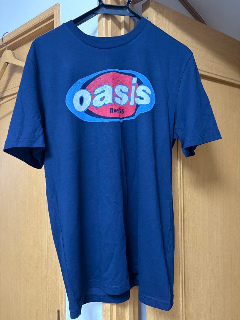 未使用 oasis live 25 Tシャツ Logo Navy M オアシス Tシャツ Logo Navy | Oasis Live '25 JAPAN Official Online Store