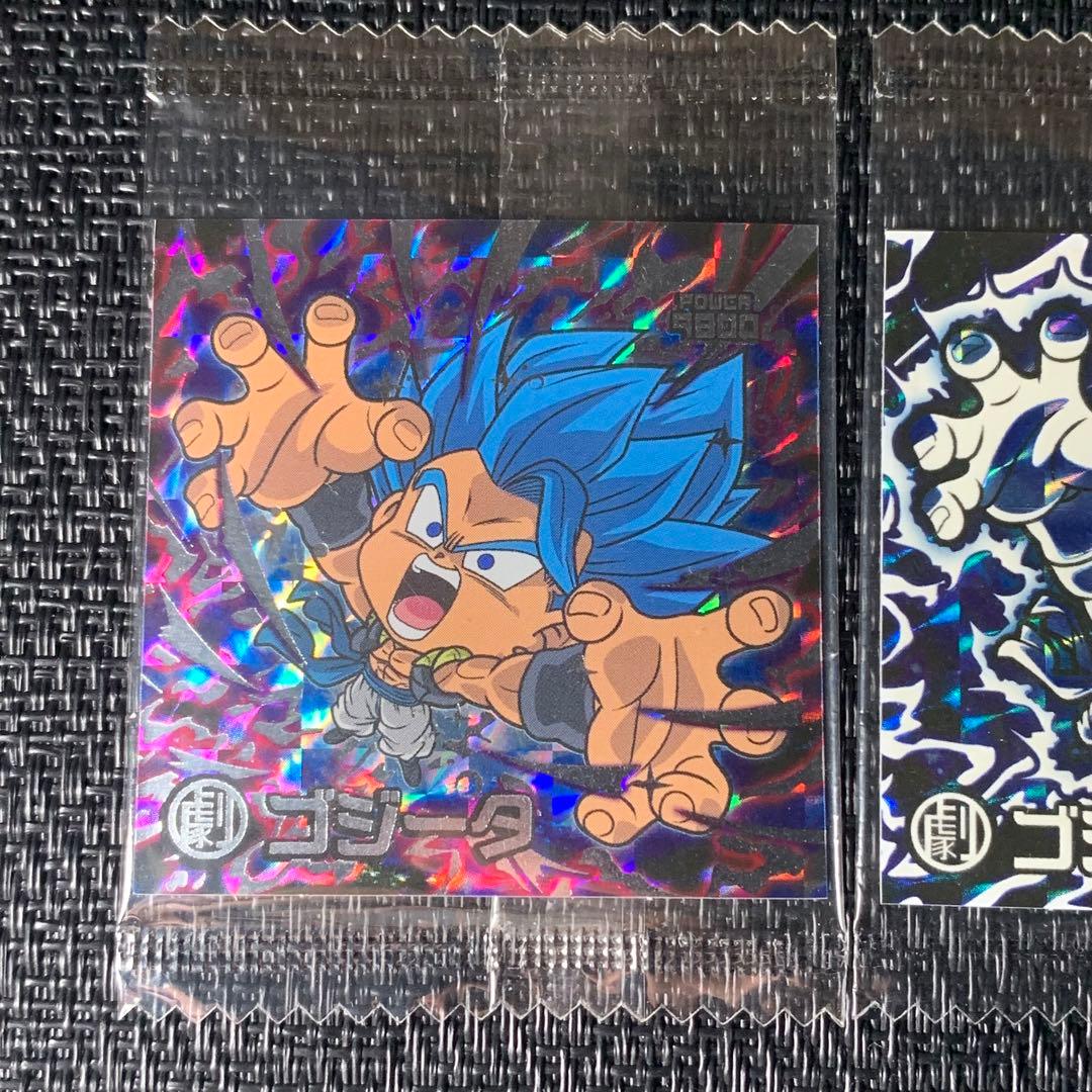 ドラゴンボール 超戦士 シール ウエハース ゴジータ ブルー w13 - メルカリ