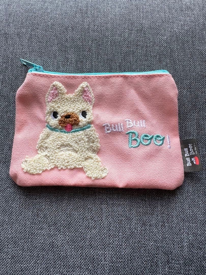 新品未使用】ブルブルBOO！サガラ刺繍ポーチ（ペチャ） - メルカリ