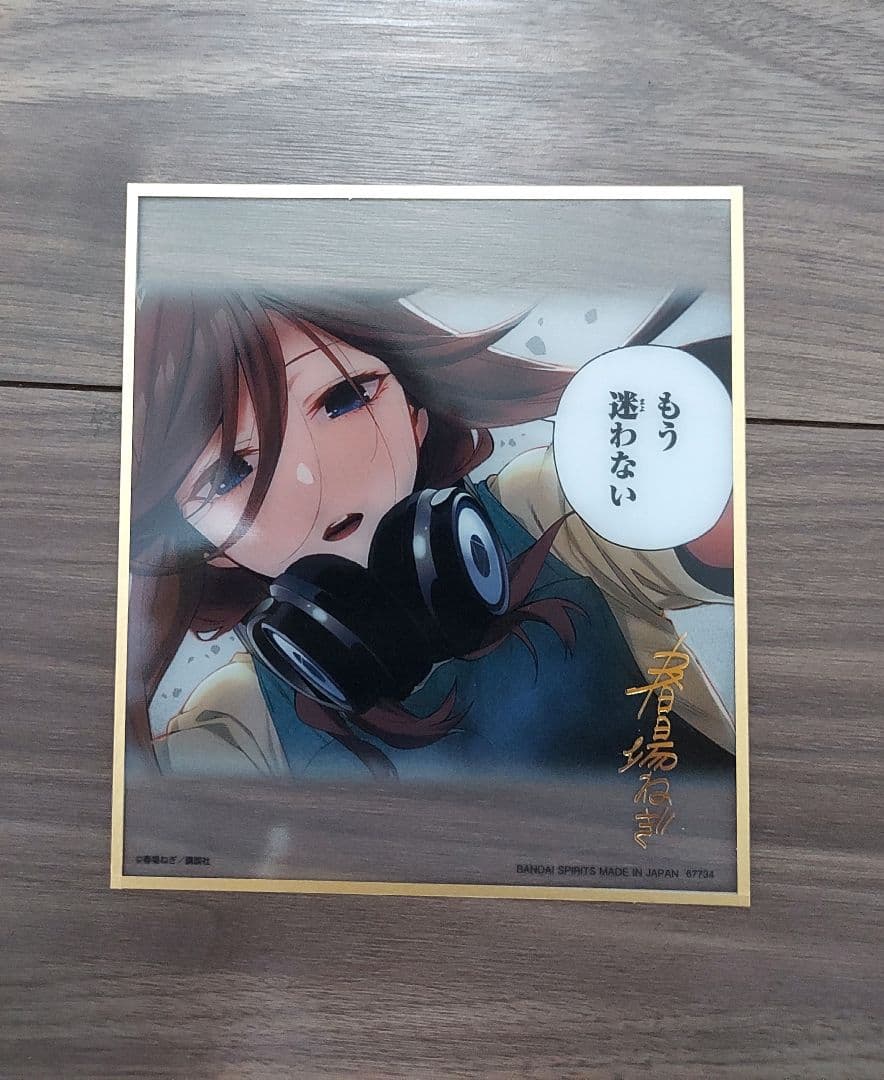 五等分の花嫁 一番くじ ラストワン賞 クリア色紙 中野三玖 - メルカリ
