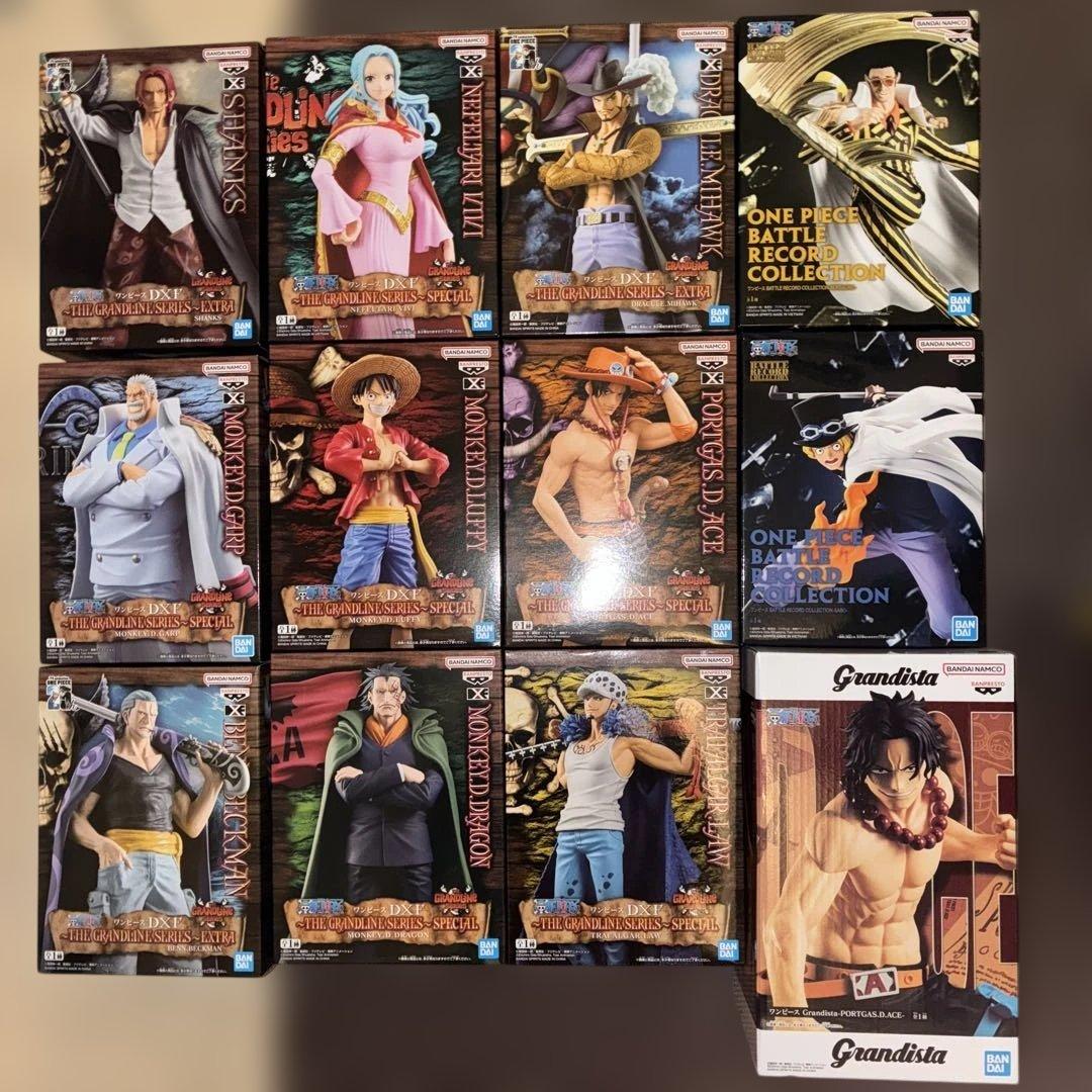 ONE PIECE ワンピース12点セット DXF バトルレコードコレクション
