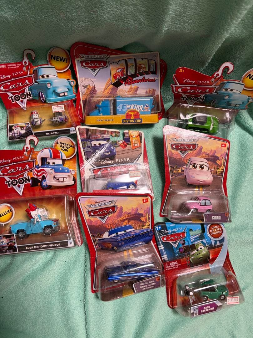 Disney Pixar Cars Toon ミニカーセット 8点セット Disney 8点セット