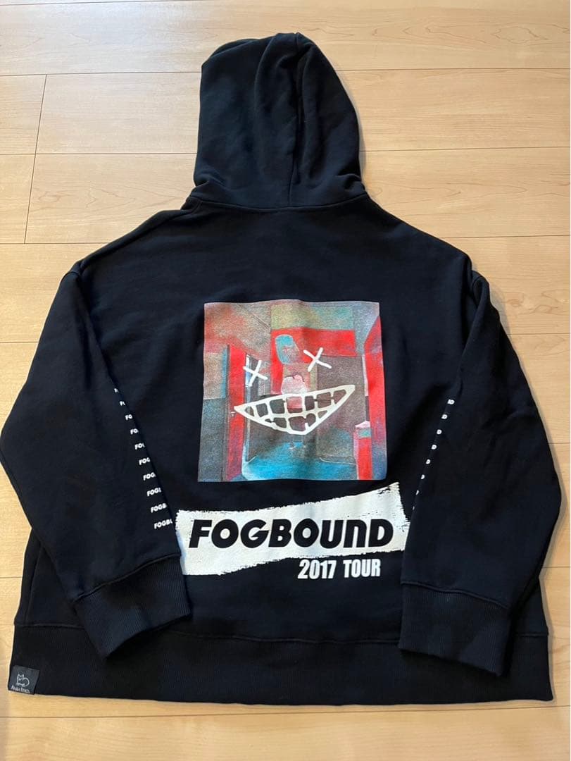 米津玄師 FOGBOUND BOOTパーカー BLACK Mサイズ 新品】米津玄師 FOGBOUND BOOTパーカー BLACK Mサイズ - メルカリ