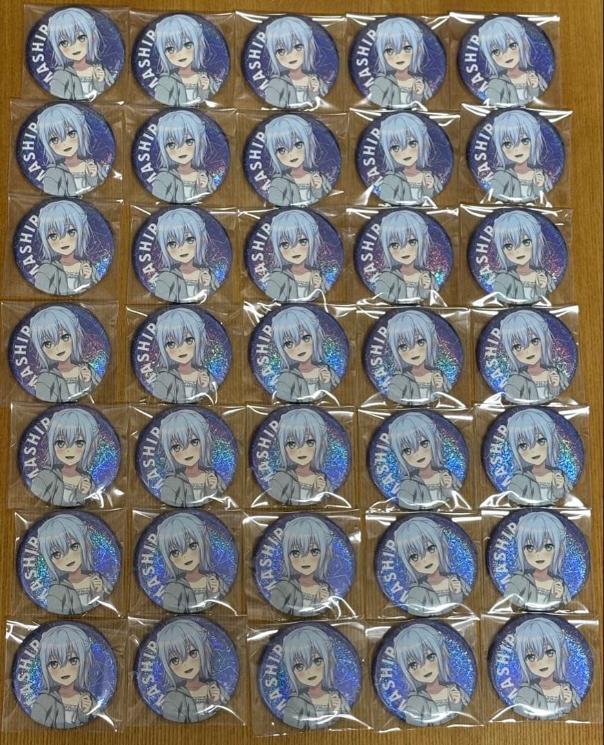 倉田ましろ 缶バッジ35個＋特典カード バンドリ10周年WEGO