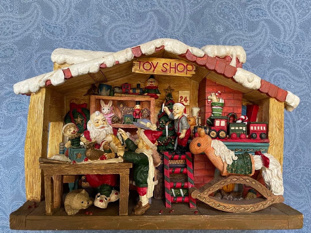 Christmas クリスマスイブ TOY SHOPオブジェ オルゴール - メルカリ