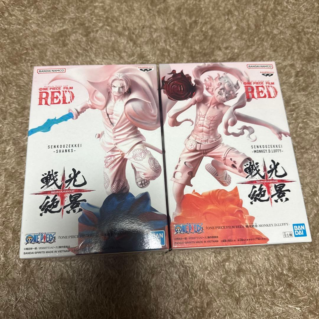 ONE PIECE FILM RED フィギュアセット - メルカリ