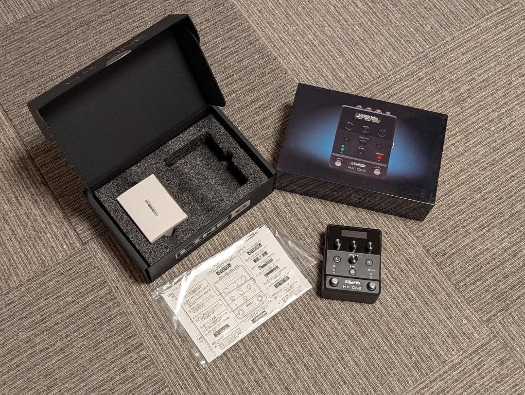 美品　Line6 HX One マルチエフェクター(ボーナスあり) Line6 HX One（ライン6）マルチエフェクター ｜イケベ楽器店オンライン