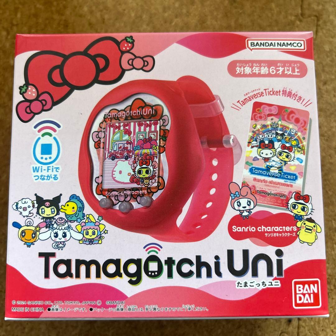 BANDAI Tamagotchi Uni 赤 Amazon | バンダイ(BANDAI) Tamagotchi Uni Sanrio characters 対象