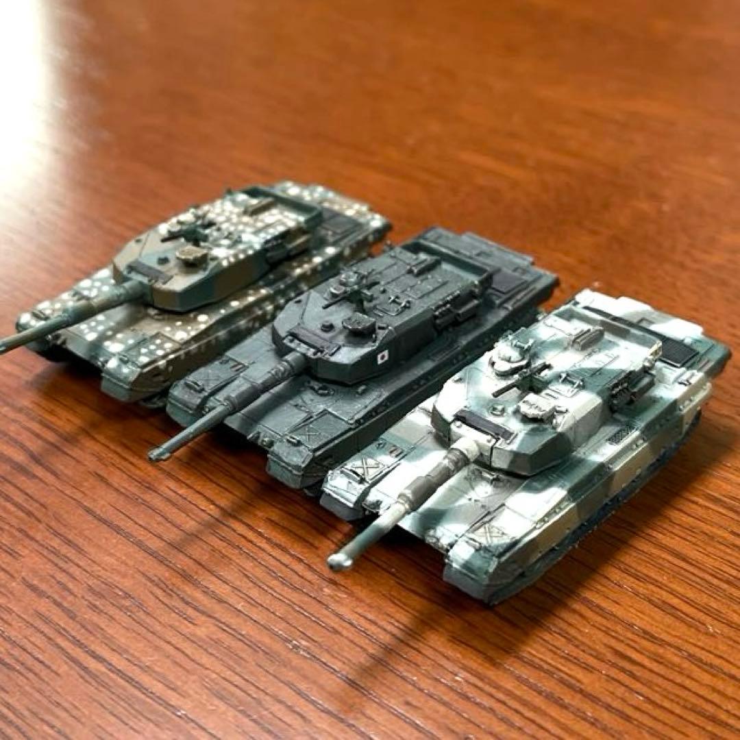 1/144ワールドタンクミュージアム・陸上自衛隊90式戦車・3種セット