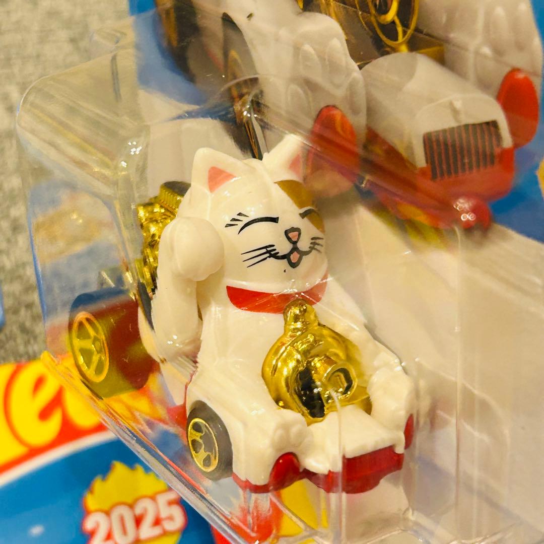 Hot Wheels 招き猫 FELINE LUCKY 2025年 5個セット - メルカリ