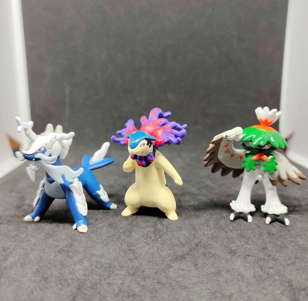 モンコレ ヒスイのすがた ダイケンキ バクフーン ジュナイパー色違い