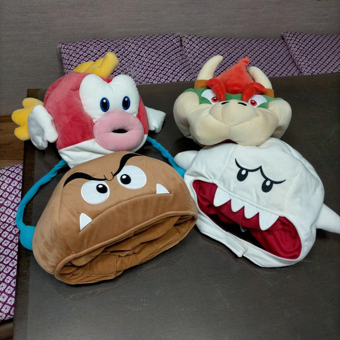 USJぬいぐるみハット クリボー、テレサ、ぷくぷく、クッパ - メルカリ