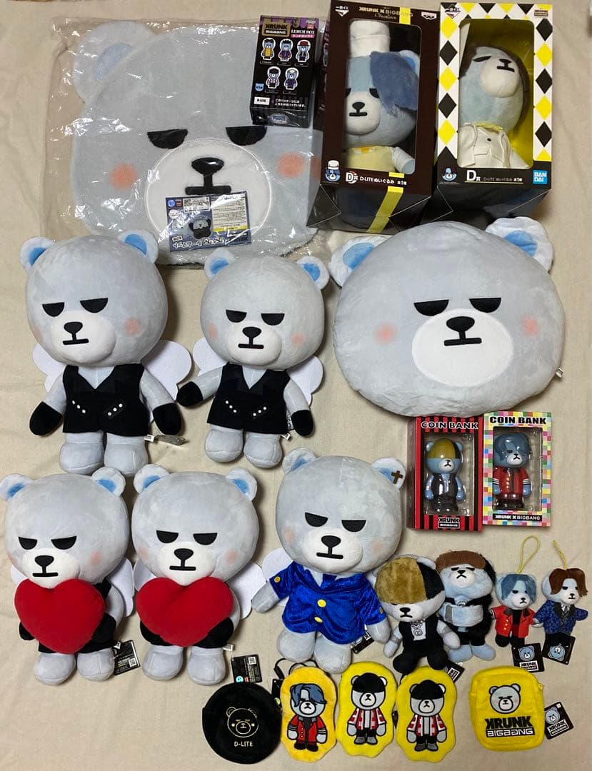 BIGBANG KRUNK D-LITE テソン クランク ぬいぐるみ - メルカリ