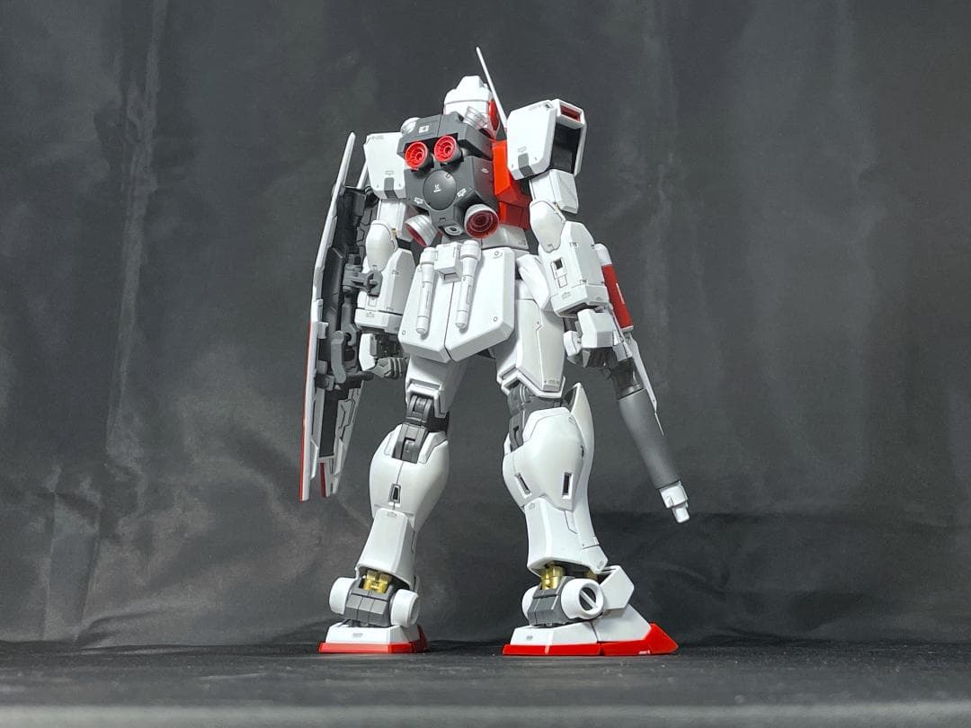プレバン限定 MG ジムコマンド(宇宙戦仕様・ユーグ機)改修・全塗装