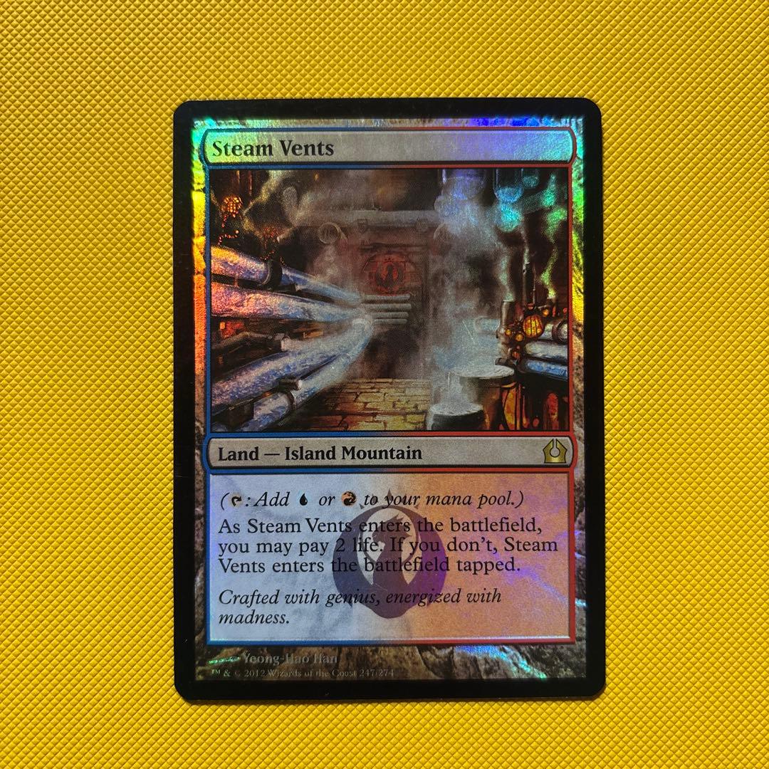 FOIL】血の墓所、蒸気孔、湿った墓、神なき祭殿【GTC】【RTR】MTG