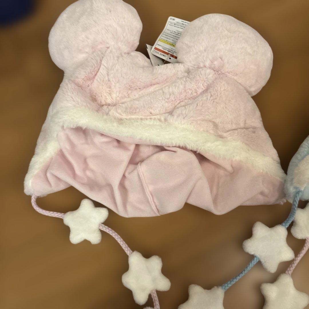 新品 タグ付き ディズニー ファンキャップ フリー ミッキー ピンク