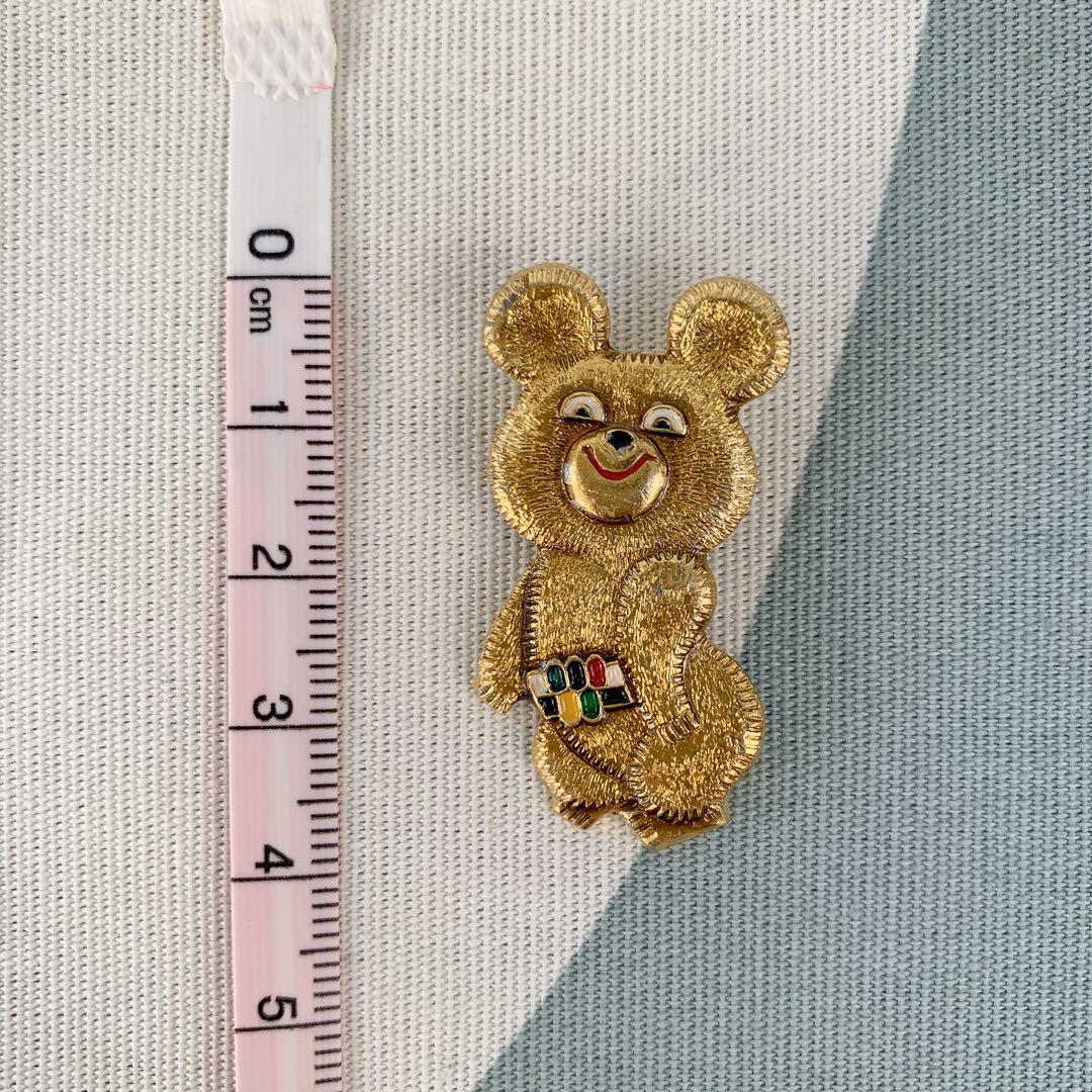 こぐまのミーシャ ピンバッジ6点セット(1980年モスクワオリンピック
