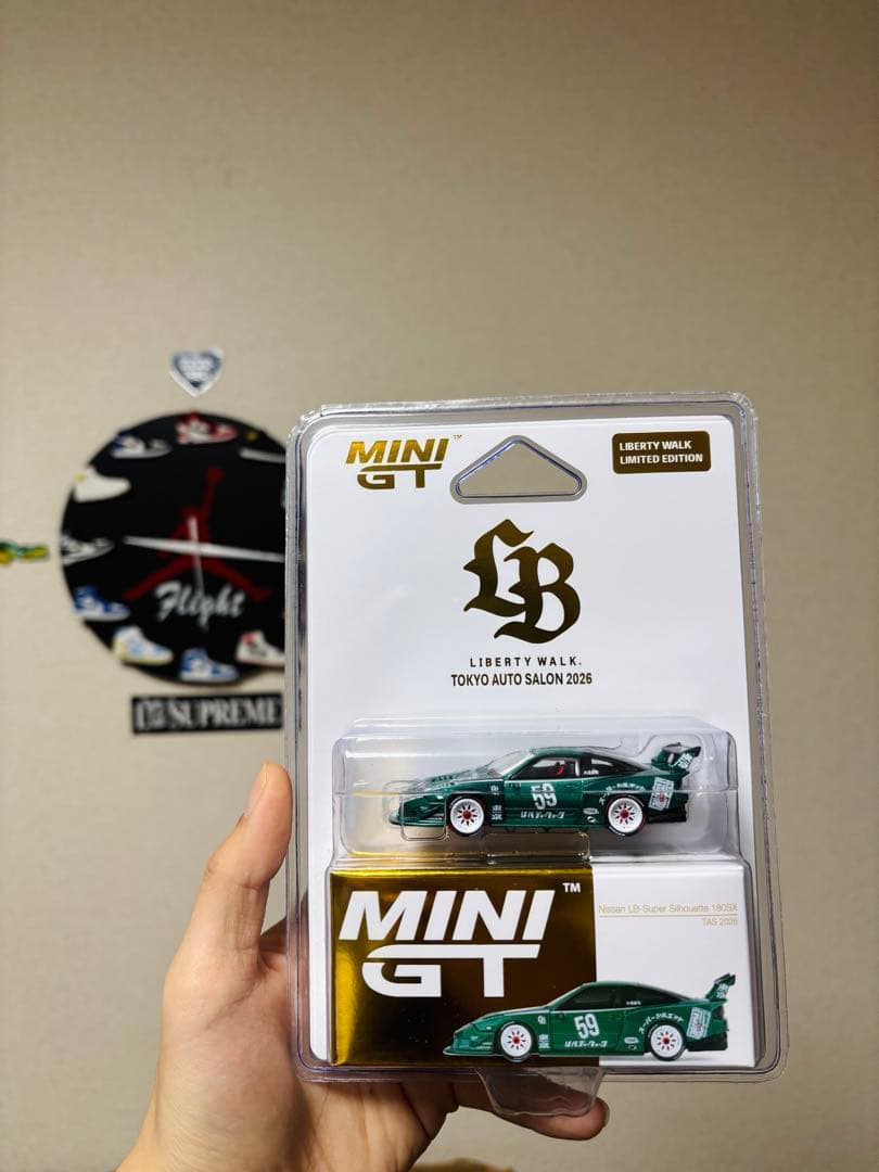 MINI GT 1/64 LBWK 180SX 東京オートサロン2026 - メルカリ