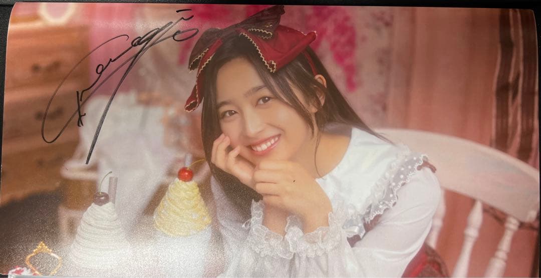 乃木フェス 井上和 直筆サイン入り生写真ホルダー