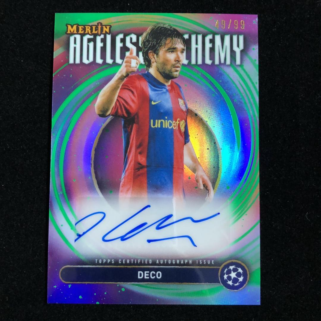 Deco デコ Topps Merlin UCC /99 Auto サイン 直筆 - メルカリ