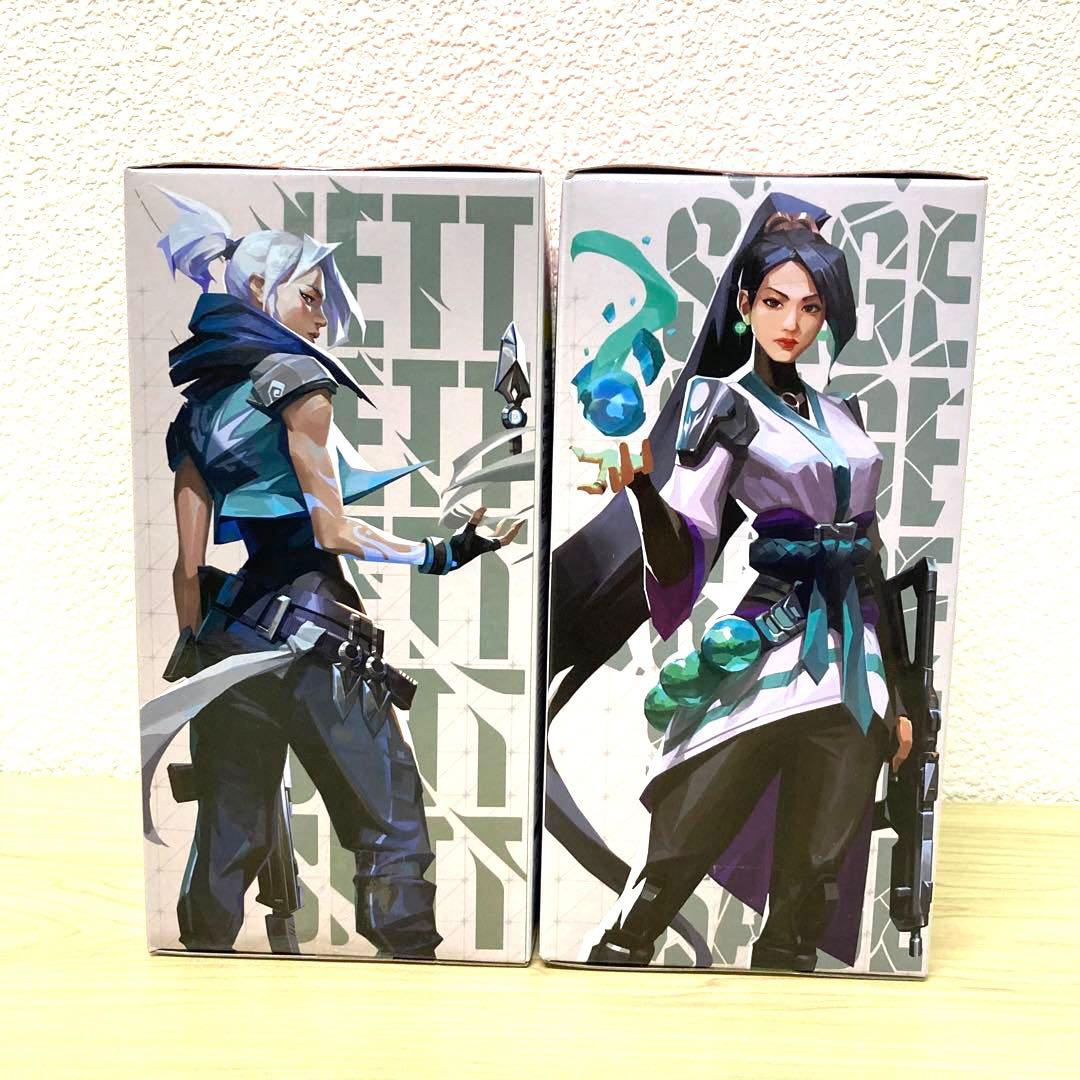 VALORANT モニタートップフィギュア ジェット セージ 2体セット 新品