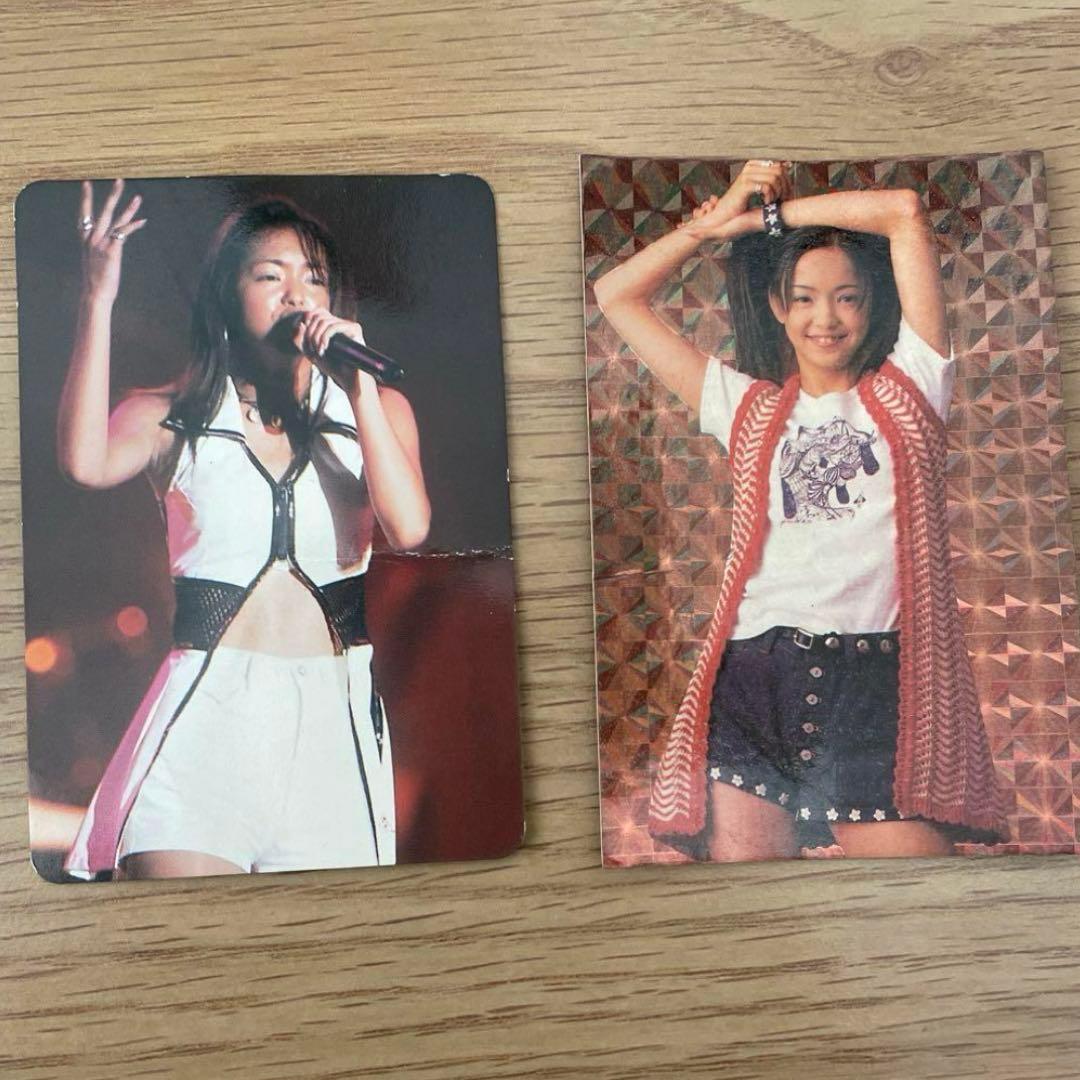 安室奈美恵 ブロマイド カード 90年代 平成 - メルカリ
