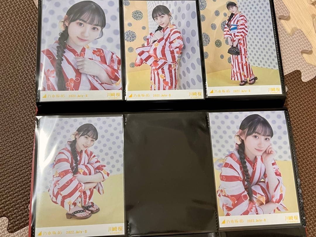 乃木坂46 川崎桜 直筆チェキ 天使 2025 乃木フェス 乃木坂46 川崎桜