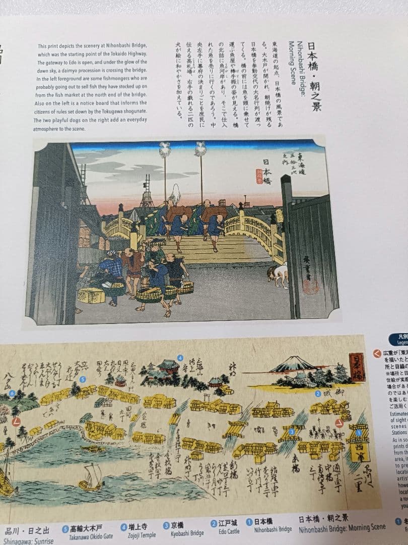 歌川広重 『東海道五十三次絵巻』 2巻組 - メルカリ
