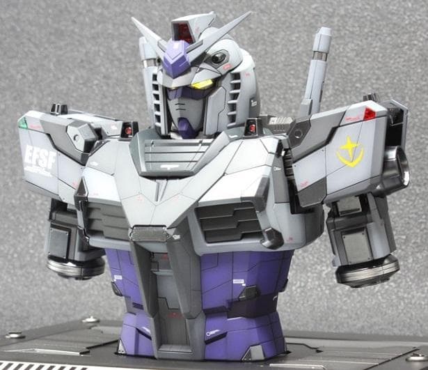 1/48 RX-78F00 ガンダム [バストモデル] G3ガンダムカラー 1/48 RX-78F00 Gundam [BUST MODEL] Plastic Model