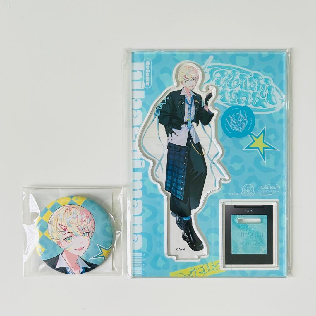 にじさんじ 緋八マナ Oriens アクスタ 缶バッジ iCouleur - メルカリ
