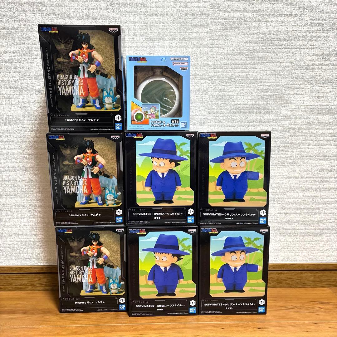 まとめ売り！ ドラゴンボール フィギュア ドラゴンレーダー型スピーカー セット 1639814.jpg