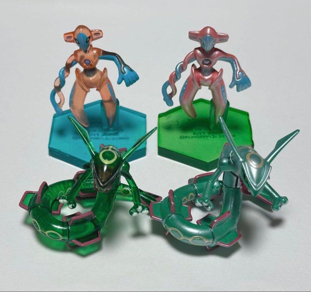 ポケモン モンコレ フィギュア 当選 デオキシス レックウザ パール
