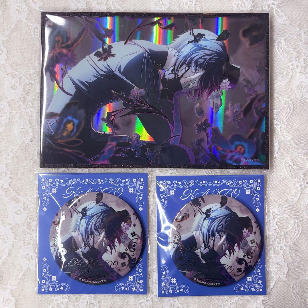 プロセカ KAITO はぴこれ アクリル色紙 缶バッジ ザムザ はっぴーこれくしょんくじ プロセカ バースデーギフトシリーズ2025