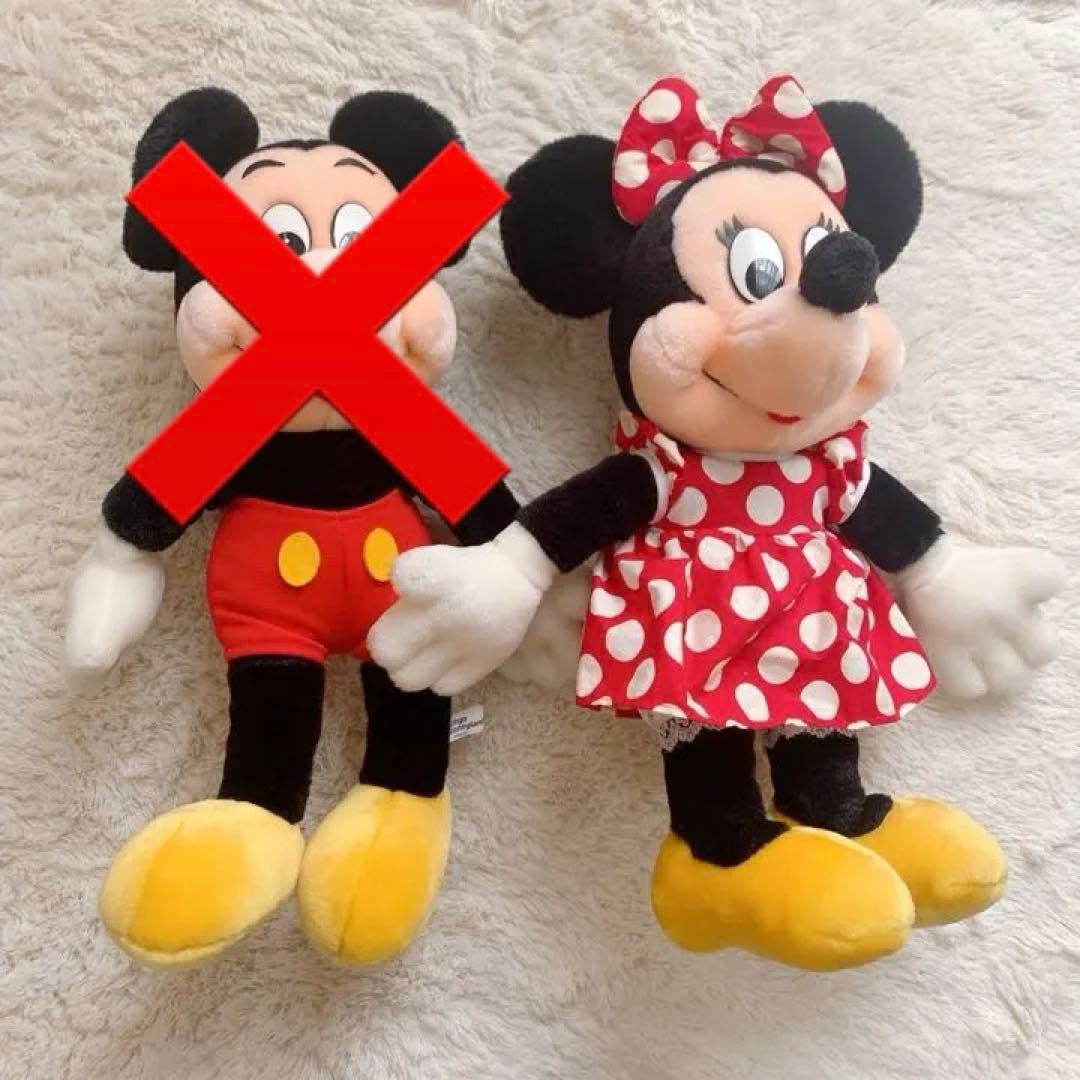 TDL ミッキーマウス ミニーマウス 初期人形 - メルカリ