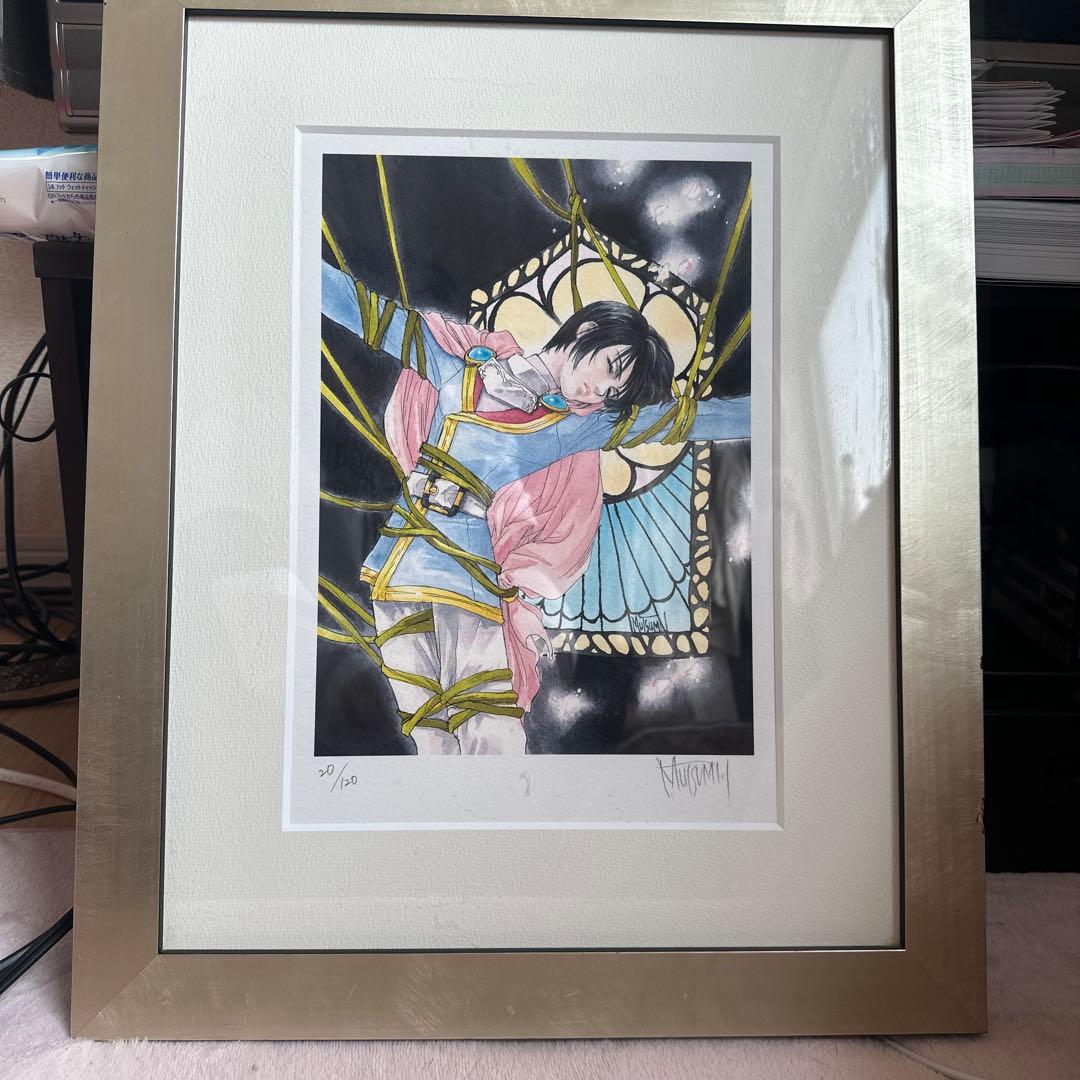 希少品　いのまたむつみ版画　作品名FATE Yahoo!オークション -「いのまたむつみ 版画」(美術品) の落札相場