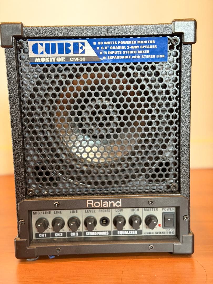 Roland CM-30 ローランド モニターアンプ CUBE MONITOR - メルカリ