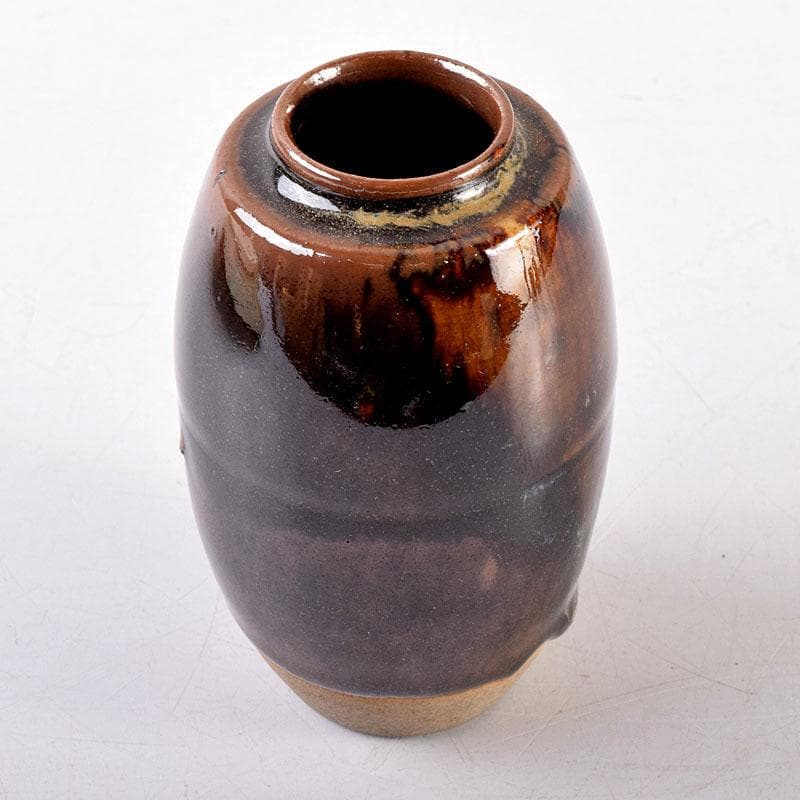 茶道具 膳所焼 陽炎園造 淡海ぜぜ 茶入 仕覆付 共箱 V 7959 - メルカリ