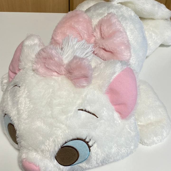 マリーちゃん【ディズニー】赤いほっぺ ギガジャンボ 寝そべり