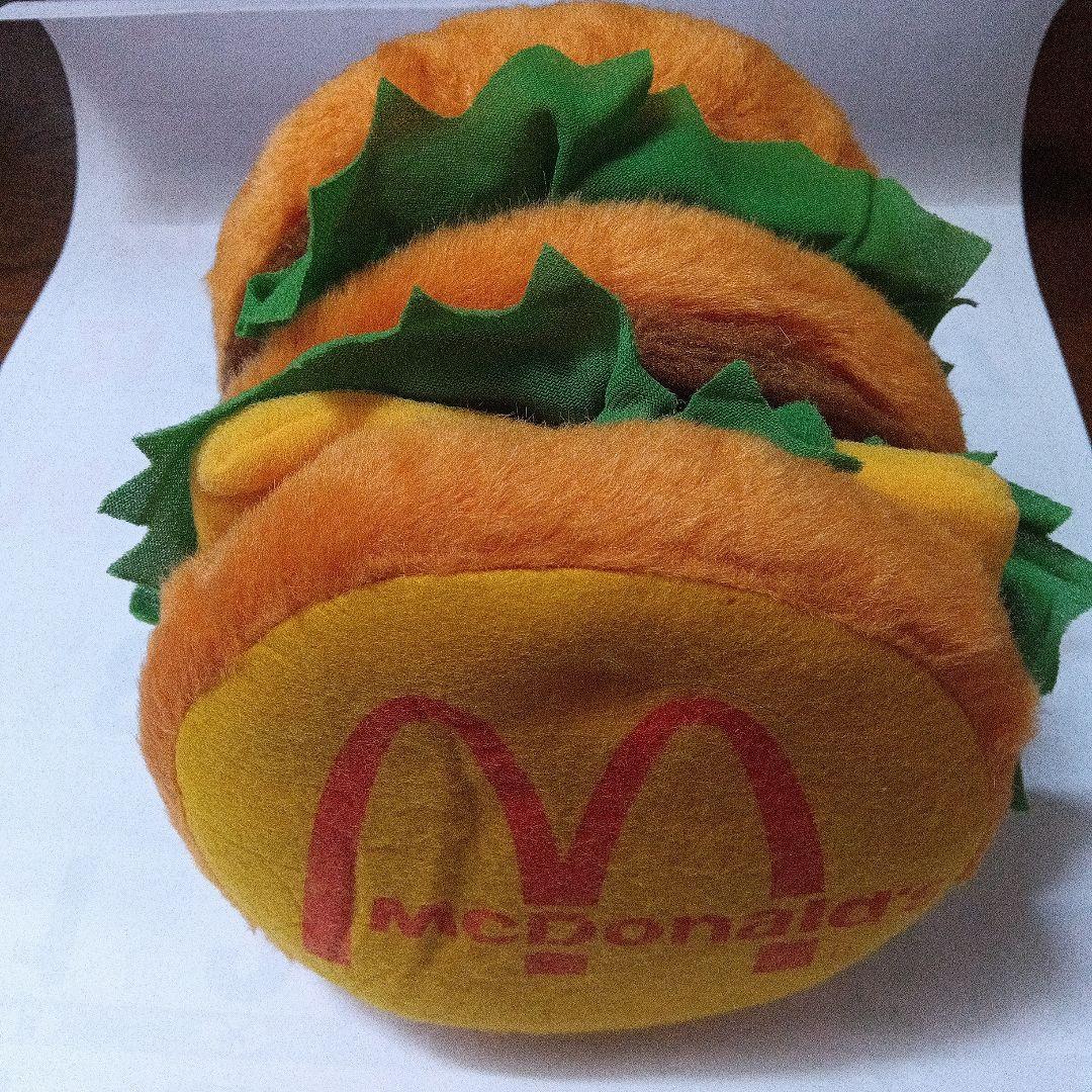 マクドナルド ビッグマック クッション ハンバーガー ぬいぐるみ