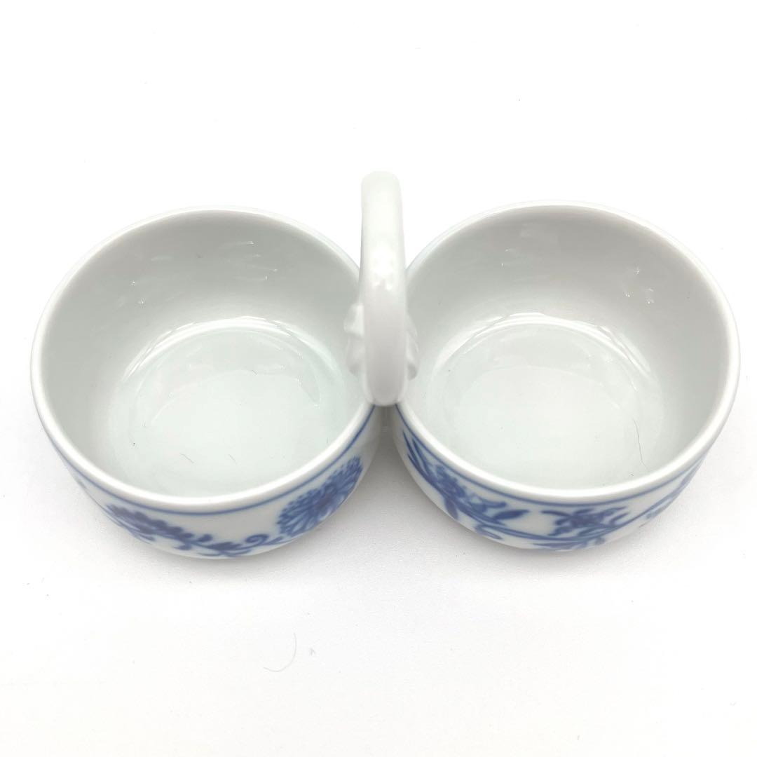 マイセン Meissen ブルーオニオン ソルトセラー 塩 薬味入れ 未使用