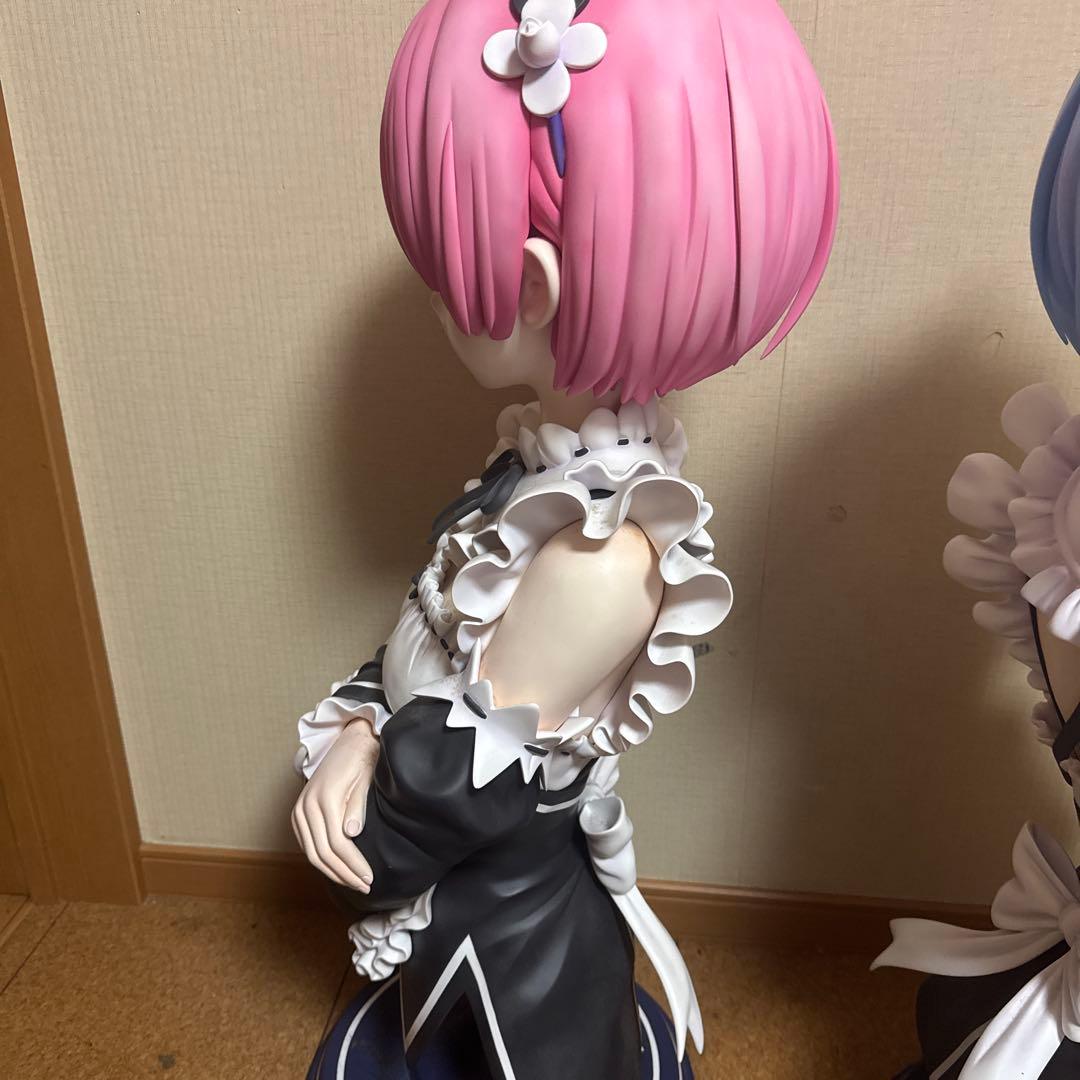 とっとと。Re:ゼロから始める異世界生活。ラム胸像。リゼロ