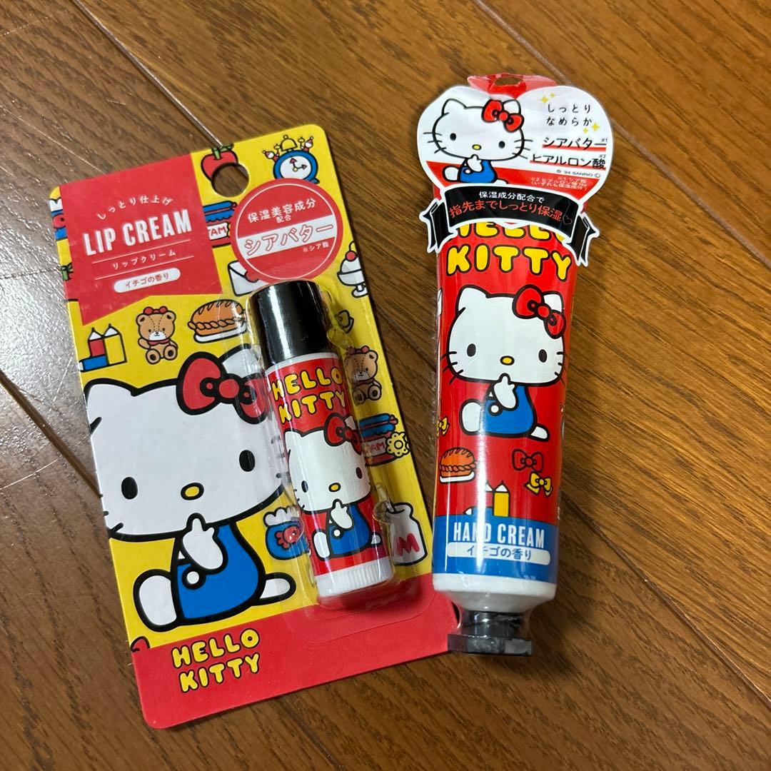 キティちゃん リップ＆ハンドクリーム - メルカリ