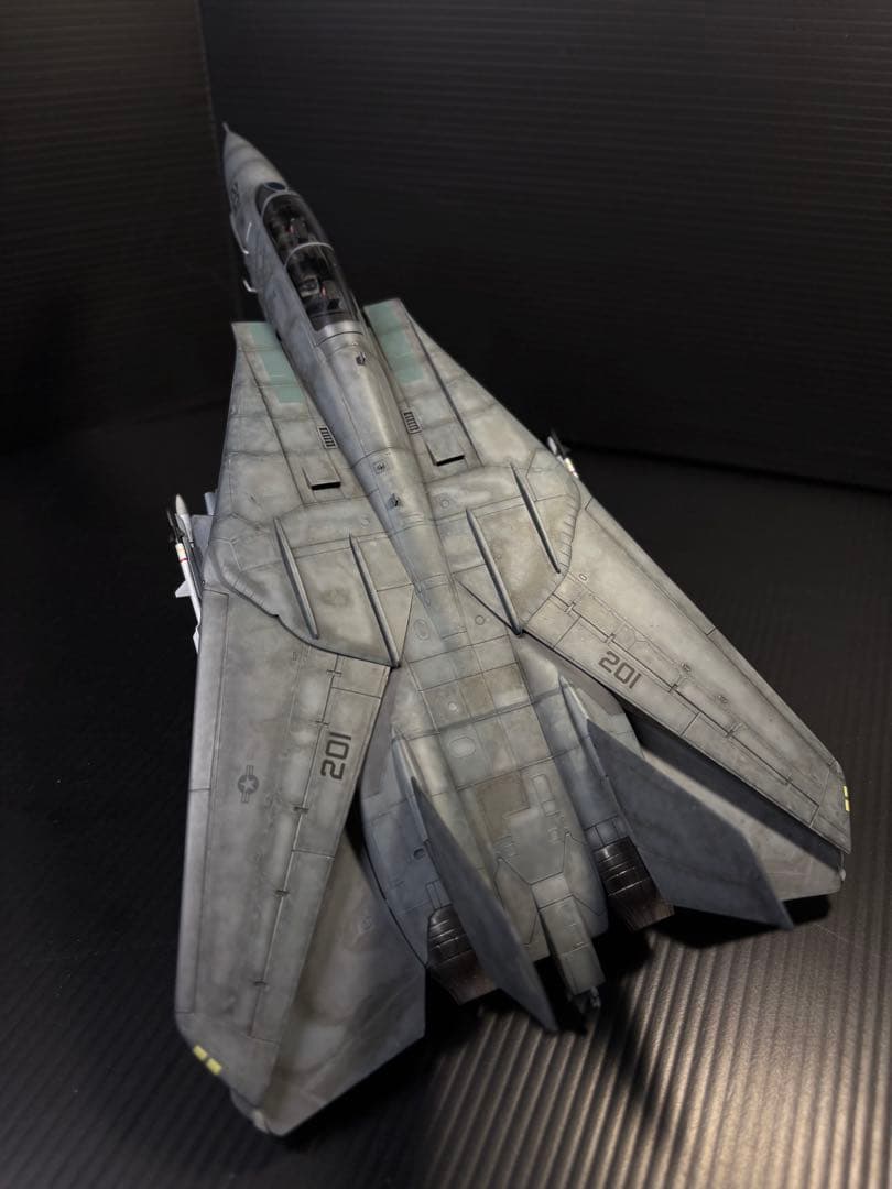 F14A トムキャット ロービジ仕様 1/72 プラモデル完成作品