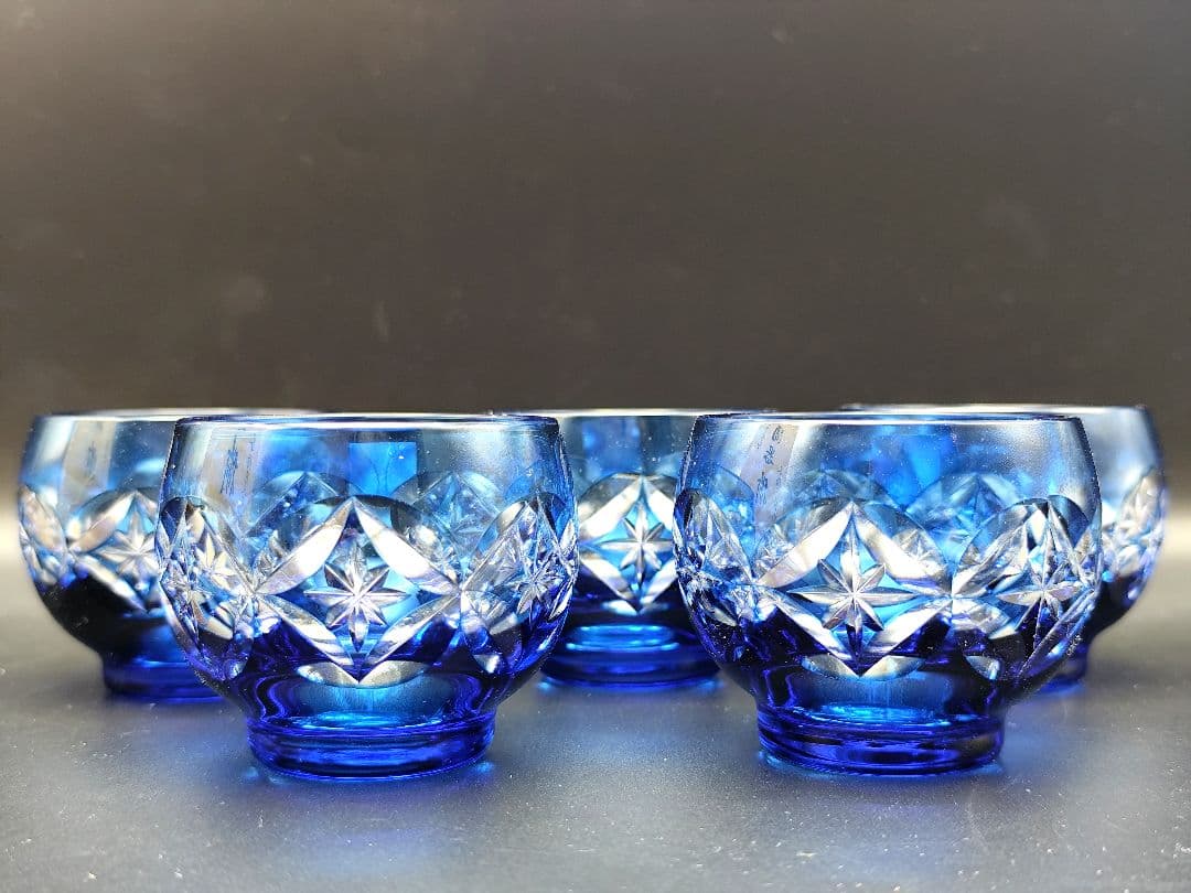 定価86350円？未使用☆カガミクリスタル 酒器揃（切子 江戸切子 薩摩