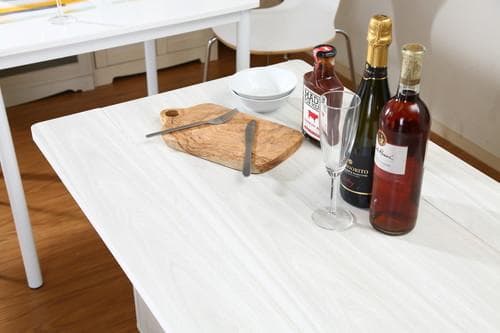 《新品・送料無料》バタフライキッチンカウンター　ＷＨＷ