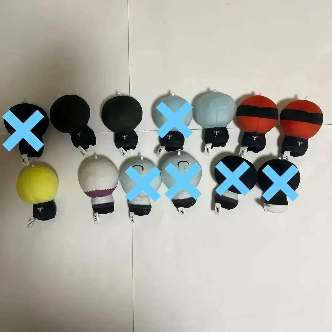 マッシュル まるっとちんまり ぬいぐるみ 7種 9点