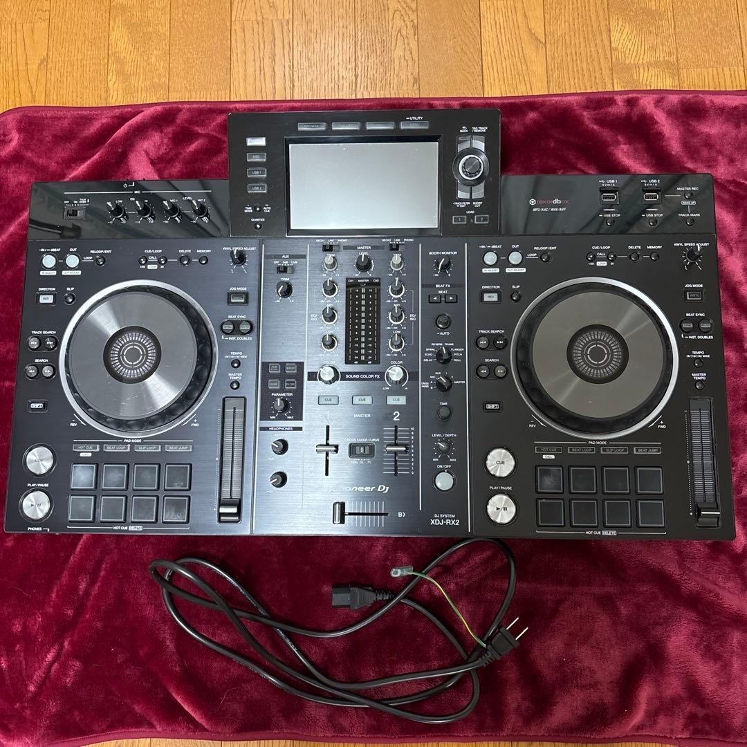 パイオニアDJ Pioneer DJ XDJ-RX2 DJコントローラー XDJ-RR 2ch オールインワン DJシステム (black) - Pioneer DJ