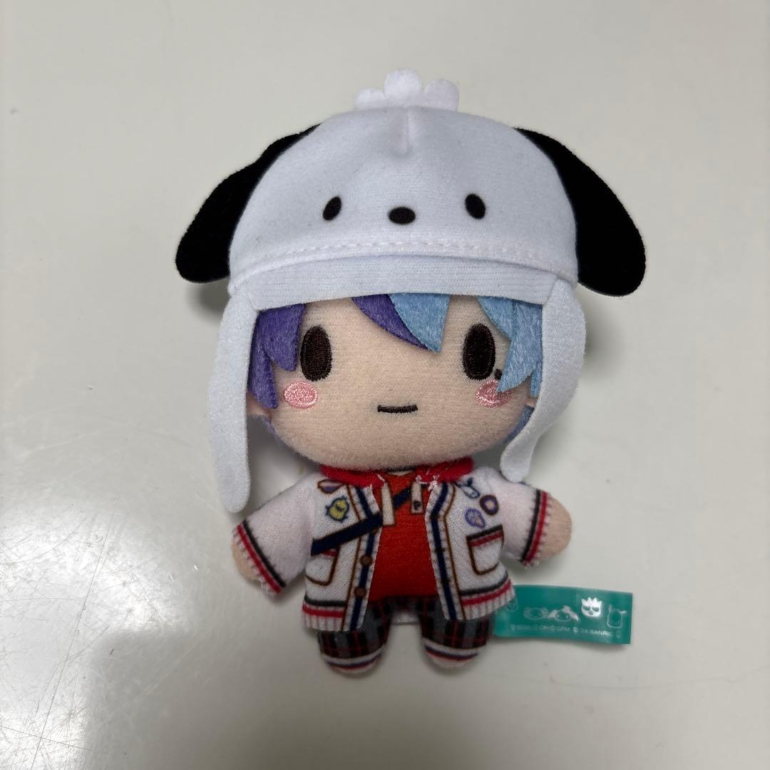 プロセカ サンリオ ふわぷち マスコット 青柳冬弥 - メルカリ