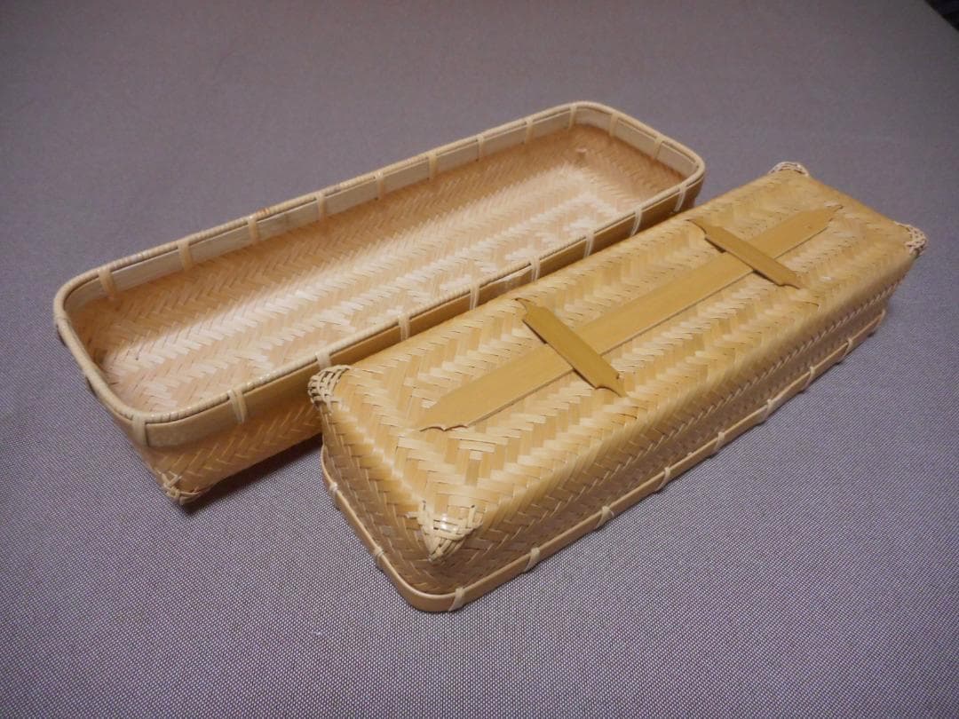 竹細工】K.様専用 網代編みランチボックス2個セット
