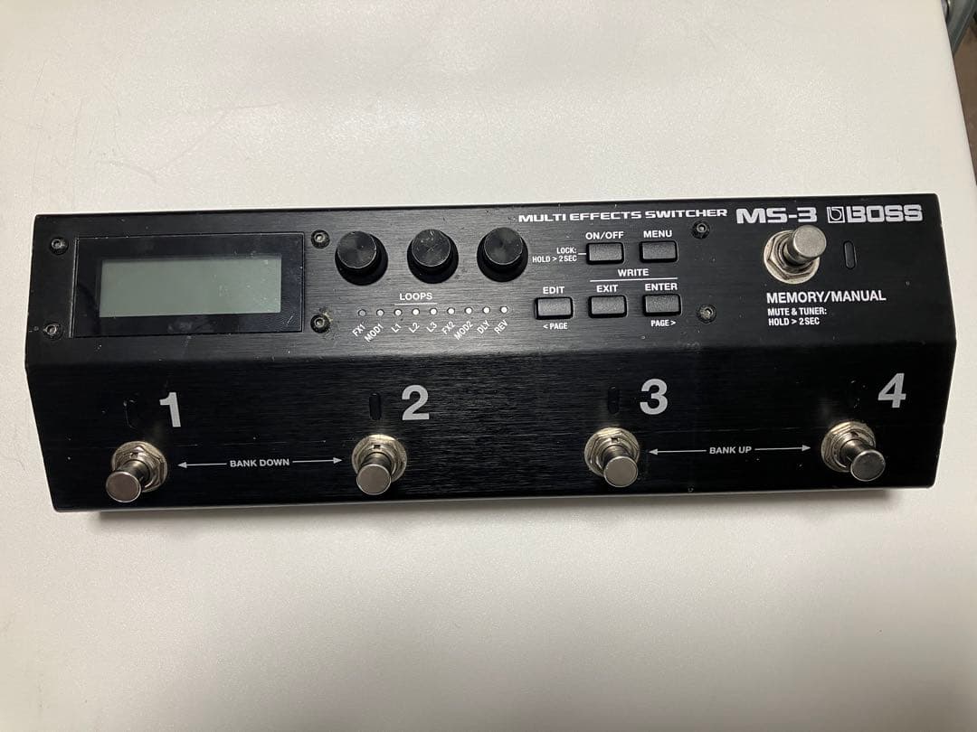 【値下げしました】BOSS MS-3 マルチエフェクトスイッチャー　アダプター付 BOSS - MS-3 | Multi Effects Switcher